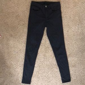 High Rise Black Jeggings